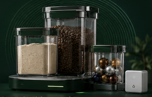 Custom Smart Nest bases and branded containers
